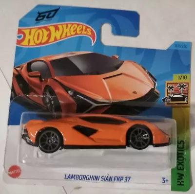 Buy Lamborghini Sian FKP 37 Orange HOT WHEELS HW Exotics Hotwheels §§ • 5.01£