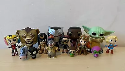 Buy Funko Pop Bundle Job Lot X 14 Marvel DC Bombshells Disney Star Wars Mini • 40£