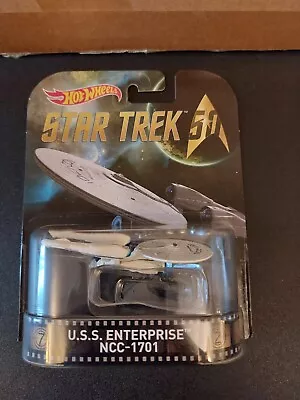 Buy Star Trek Hot Wheels USS Enterprise NCC 1701. Star Trek 50th Anniversary • 39.99£