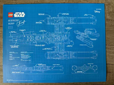 Buy *RARE* LEGO Star Wars UCS Y-Wing 75181 Blueprint Poster (5005624) • 7.99£