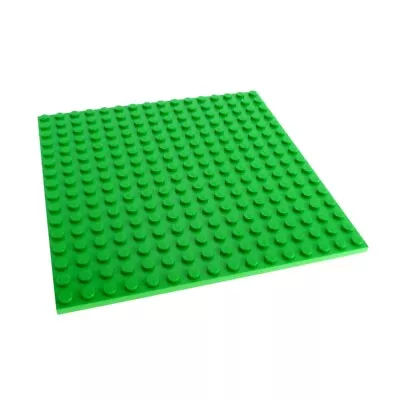 Buy 1x LEGO Building Plate 16x16 Both Sided Buildable Light Green 10261 31209 4611777 91405 • 5.76£