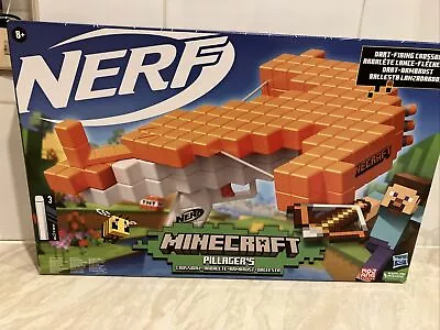 Buy Nerf Minecraft Pillagers Crossbow Toy - Orange/White (F4415) New Boxed • 17.99£