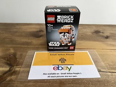 Buy LEGO Star Wars BrickHeadz Clone Commander Cody 40675 BNIB Free P&P • 13.95£