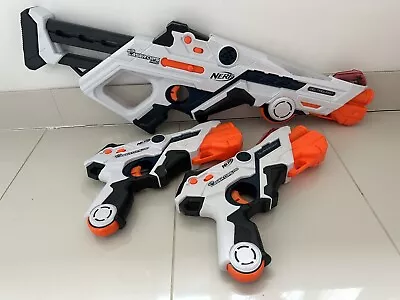 Buy Nerf Gun Laser Ops Pro Bundle Alpha Point X 2 Plus Delta Burst • 10.99£