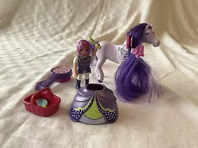 Buy Playmobil Princess Viola Purple Horse 6167 • 6£