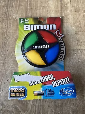 Buy Simon Micro Series Game, Hasbro Gaming New, Unused In Original Packaging • 12.99£