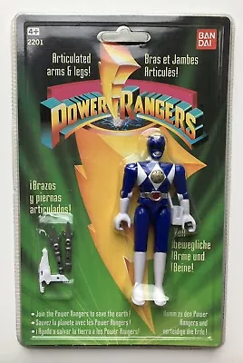 Buy 1993 Bandai Mighty Morphin Power Rangers 4.5” Blue Ranger Billy - New Sealed • 65£