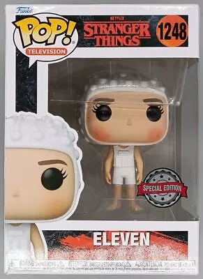 Buy #1248 Eleven (Tank) - Stranger Things Damaged Box Funko POP With Protector • 14.99£
