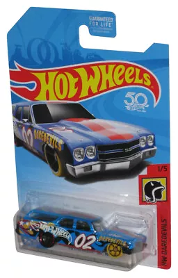 Buy Hot Wheels HW Daredevils 1/5 (2017) Blue '70 Chevelle SS Wagon Toy Car • 14.57£