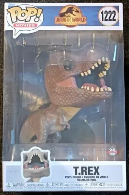 Buy Funko POP #1222 T.Rex - 10 Inch - Jurassic World Dominion • 44.99£