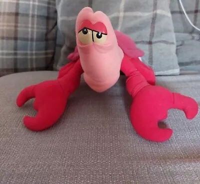 Buy Disney  Store Sebastian The Little Mermaid Plush Crab Lobster Soft Cuddly Toy • 12£