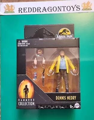 Buy Jurassic Park World Hammond Collection Dennis Nedry Figure New Sealed In Stock  • 32.99£