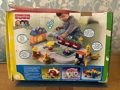 Buy Fisher Price Little People Train Track Playset SOUNDS With Accessories Kid 77999 • 29.99£