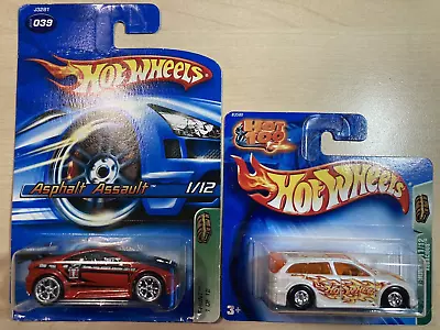 Buy Hot Wheels New Cars X 2 Rare Vintage Super Treasure Hunts From 2003 And 2005 • 18.50£