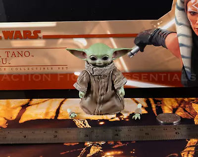 Buy Hot Toys Grogu Ahsoka DX21 1/6 Star Wars Jedi Mandalorian Baby Yoda Luke • 69.95£