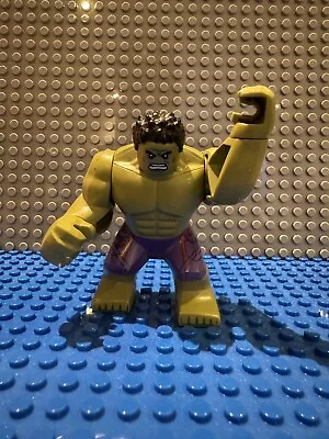 Buy LEGO Hulk Big Figure Marvel Super Heroes Minifigure Part Sh173 From Set 76031 • 16.75£