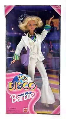 Buy 1998 70s Disco Barbie Doll / Blonde / Special Edition / Mattel 19928, NrfB • 70.71£