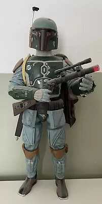 Buy Disney Store Boba Fett Talking Action Figure - Star Wars RARE COLLECTABLE • 22£