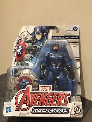 Buy Marvel Avengers “Captain America” Mech Strike  Action Figure, Hasbro, **NEW** • 3.95£