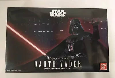 Buy BANDAI Darth Vader Star Wars 1/12 Scale Plastic Model Kit Figure Sith Lord BNIB • 39.99£