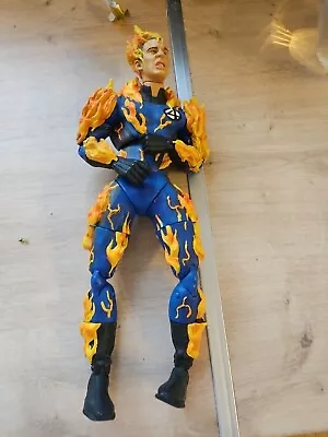 Buy Fantastic 4 Four Johnny Storm Human Torch Poseable 12  Action Figure ToyBiz • 6£