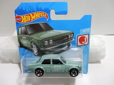 Buy Hotwheels '71 Datsun 510 2021 Hw J-imports # 4/10 Short Card • 3.50£