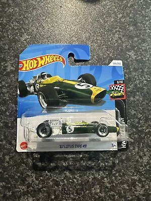 Buy Hot Wheels 67 Lotus Type 49 Race Day 2024 Mint Short Card • 10.50£