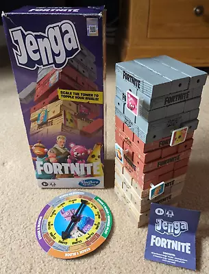 Buy Hasbro Jenga: Fortnite Edition Block Stacking Tower Game - Complete • 9.99£