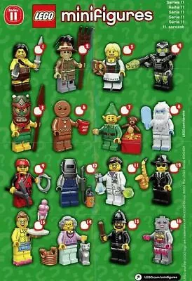 Buy Genuine Lego Minifigures From Series 11 Choose The One You Need • 3£