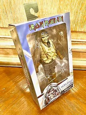 Buy Neca Iron Maiden Aces High 8  Inch Eddie Flight Suit Action Figure Brand New • 49.95£