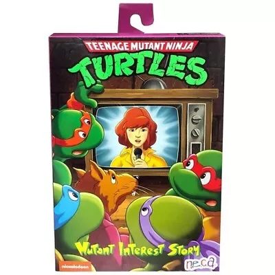 Buy Figurine NECA Reporter April O' Neil Tmnt Mutant Interest Story Turtles Ninja • 60.77£