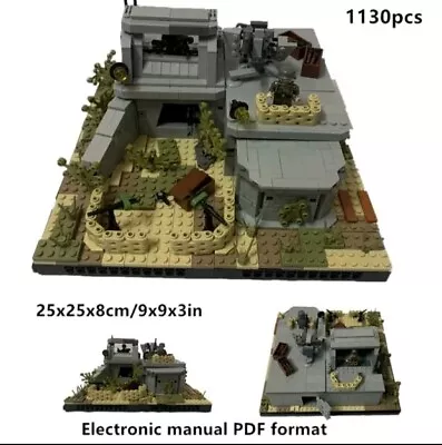 Buy Custom ARMY US USA Ww2 Base  Blocks Build Not Lego Normandy D Day • 99£