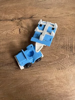 Buy Fisher Price Vintage Little People Boat Rig . Blue And White Truck & Trailer . • 12£