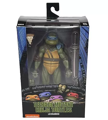 Buy Teenage Mutant Ninja Turtles Leonardo Action Figure By NECA 1990 Version • 49.99£