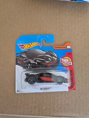 Buy Hot Wheels McLaren P1 Black & Red Then And Now New F1 Gtr  • 8.99£