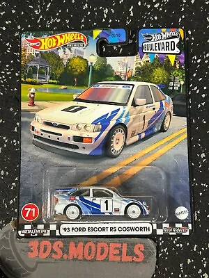 Buy PREMIUM FORD ESCORT COSWORTH 93 RS  Hot Wheels 1:64 • 14.95£