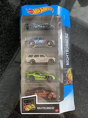 Buy Hot Wheels NIGHTBURNERZ 5 Pack MINT CONDITION WITH BOX • 10£