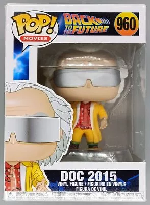 Buy #960 Doc (2015) - Back To The Future Damaged Box Funko POP With Protector • 17.99£