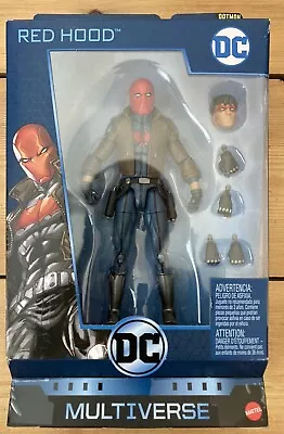 Buy Jason Todd Red Hood DC Rebirth Multiverse Figure (Killer Croc BAF) Mattel • 120£