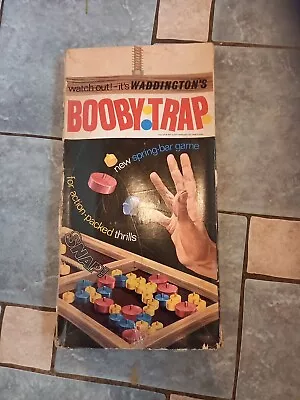Buy Vintage Booby Trap Board Game, From Waddingtons 1967 Nostalgic Games Memories • 4.99£