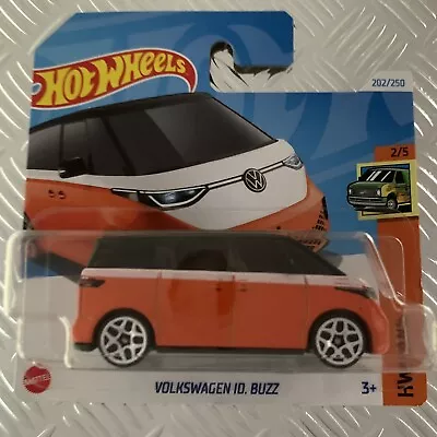 Buy Hot Wheels Volkswagen ID Buzz 1:64 Mattel Diecast (Orange) • 4£