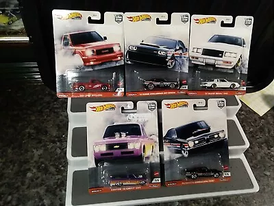 Buy Hot Wheels Premium Power Trip Full Set Of 5 From Car Culture Real Riders On Card • 22£