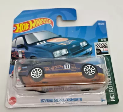 Buy Hot Wheels '87 Ford Sierra Cosworth Retro Racers Mint Short Card 148 • 7.99£