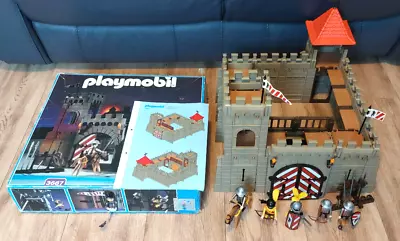 Buy Playmobil 3667 Vintage Castle & Knights +box & Instructions-only 1 Knife Missing • 65£