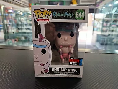 Buy Rick And Morty Shrimp Rick (NYCC 2019 Convention) #644 Funko Pop! • 8.86£