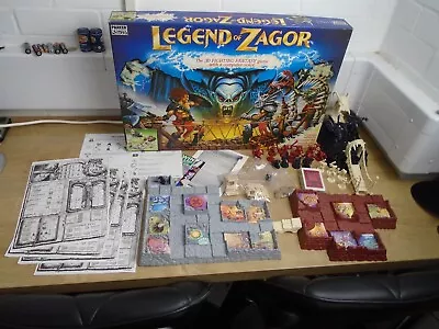 Buy Vintage Parker Games, Legend Of Zagor 3D Fantasy Board Game - Complete • 125£