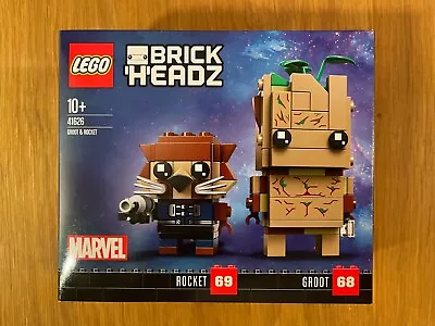 Buy LEGO 41626 Marvel BrickHeadz: Groot & Rocket Brand New Sealed Retired Set • 15£