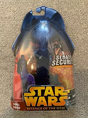 Buy Hasbro Star Wars Revenge Of The Sith - Senator Security Blue Royal Guard  Figure • 9.99£