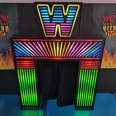 Buy New Generation Neon Entrance Stage - Mattel Creations - WWE Wrestling Figures • 170£