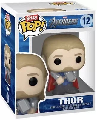 Buy Funko Pop! - Bitty Pop! - Marvel - Avengers - Thor - 12 - Free Uk Postage • 4£